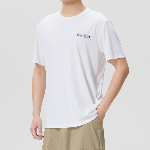 【购】斯凯奇T恤男装26夏季运动服跑步休闲服舒适透气短袖