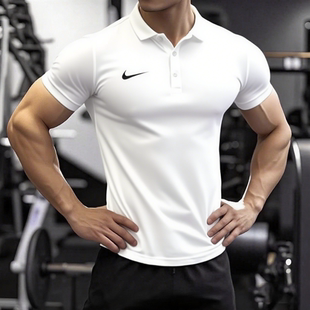 25夏新款 耐克男短袖 FIT速干POLO衫 官方正品 跑步运动服IB8831 DRI