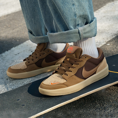 耐克nike男鞋2025新款冬季SB FORCE休闲鞋时尚低帮板鞋男款运动鞋