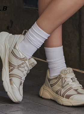 MLB男鞋女鞋冬季新款运动鞋网面透气跑鞋减震训练跑步鞋3ARNACE4N