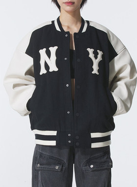 MLB官方男装女装25冬季新款潮流时尚外套宽松休闲夹克3AJPB0854