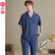 新款 抗菌防螨休闲大码 纯棉短袖 男款 全棉家居服 套装 芬腾睡衣男夏季
