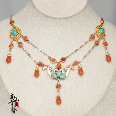 田曦薇武祯子夜归同款项链古风新中式流苏璎珞唐敦煌国风汉服配饰