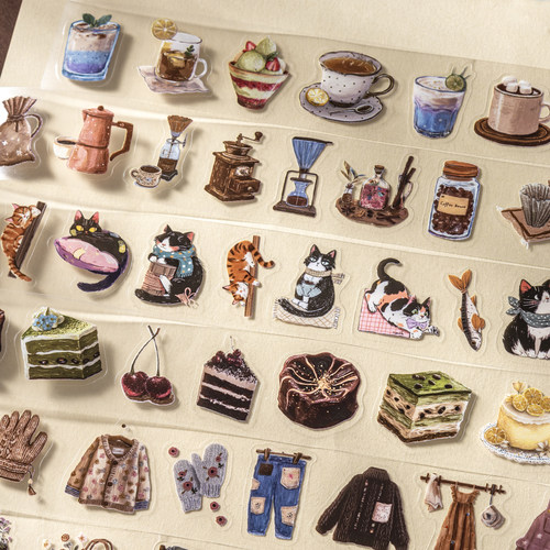 番茄酱少女闲暇时刻系列PET胶带