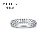 Глянцевое универсальное кольцо, серебро 925 пробы, простой и элегантный дизайн