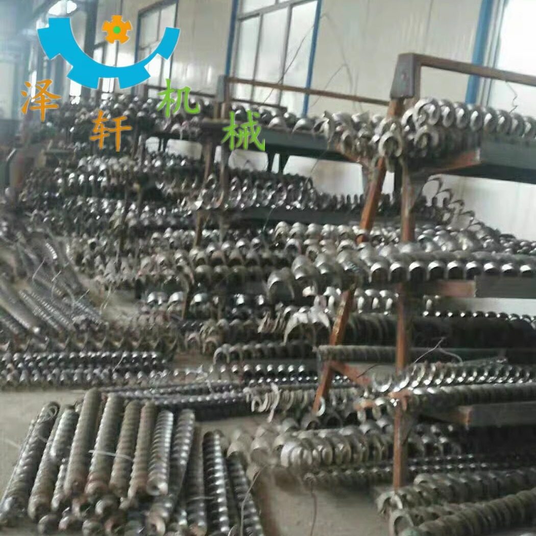 绞龙叶片螺旋输送机提升器蛟龙配件螺旋叶加厚冷轧连续碳钢叶片