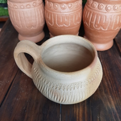 西双版纳非遗傣陶罐罐米线烤茶罐带手把小煮罐包邮