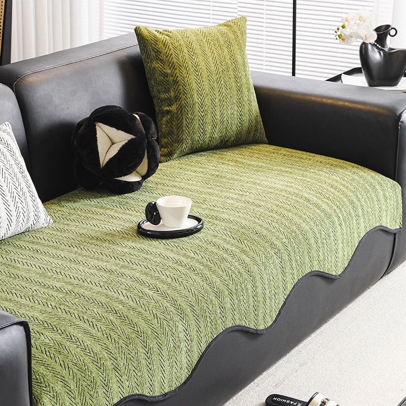 皮沙发垫异形一片式坐垫子套罩2025秋冬新款高级感直排防滑盖布巾,居家布艺,沙发垫,淘宝优惠券,粉丝福利购,淘宝优惠卷