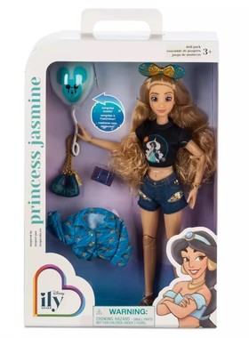 『小汤圆のTOY』i迪士尼ly 4EVER公主系列阿拉丁茉莉公主女孩娃娃