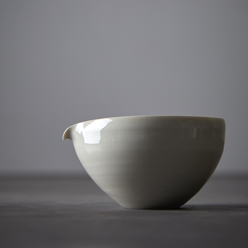 微瑕景德镇手工陶瓷公道杯日式匀杯茶海功夫茶具配件分茶器公倒杯