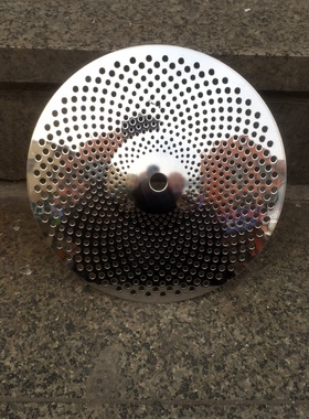 8寸静音镲银色镜面水镲架子鼓爵士效果镲加厚材质splash