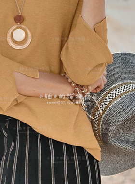 美国棉麻玻璃红色质感项链吊坠