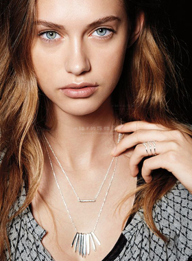 轻奢项链Stelladot纯铜可拆分女