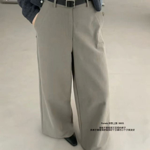 子感手摸著很舒服很好十分褲 褲 西柚秋上新誰能不愛極簡又百搭
