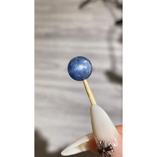 11.2mm 高品猫眼蓝晶石 11mm 蓝晶石