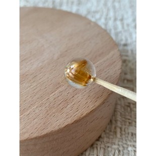 10mm F红铜发晶单珠到货