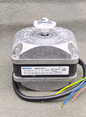 全新德国ebmpapst风机雪柜散热M4Q045-CA01-01 31W7w罩极220V电机