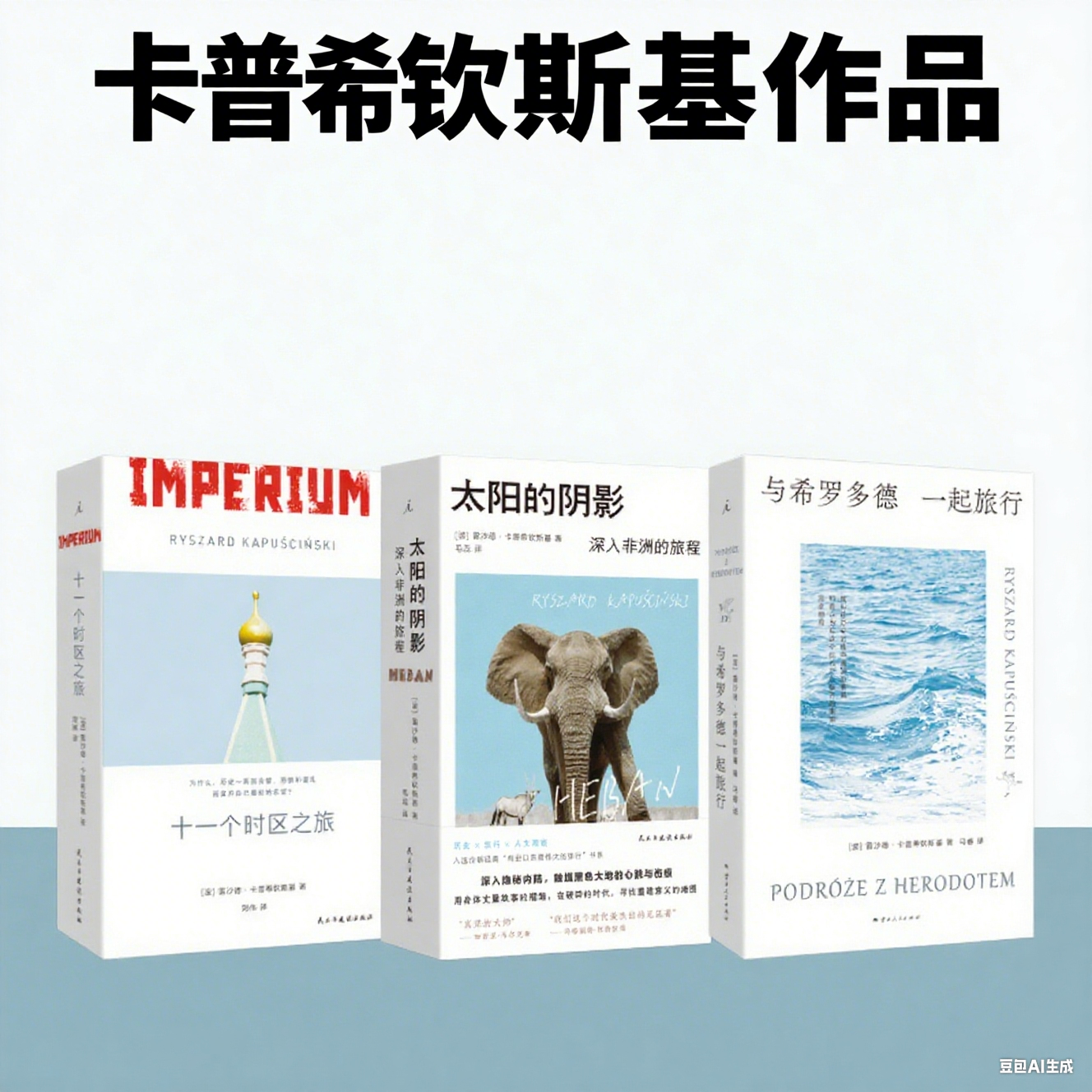 卡普希钦斯基套装 太阳的阴影 十一个时区之旅 与希罗多德一起旅行 整个非洲都在移动，在去往某个地方的路上