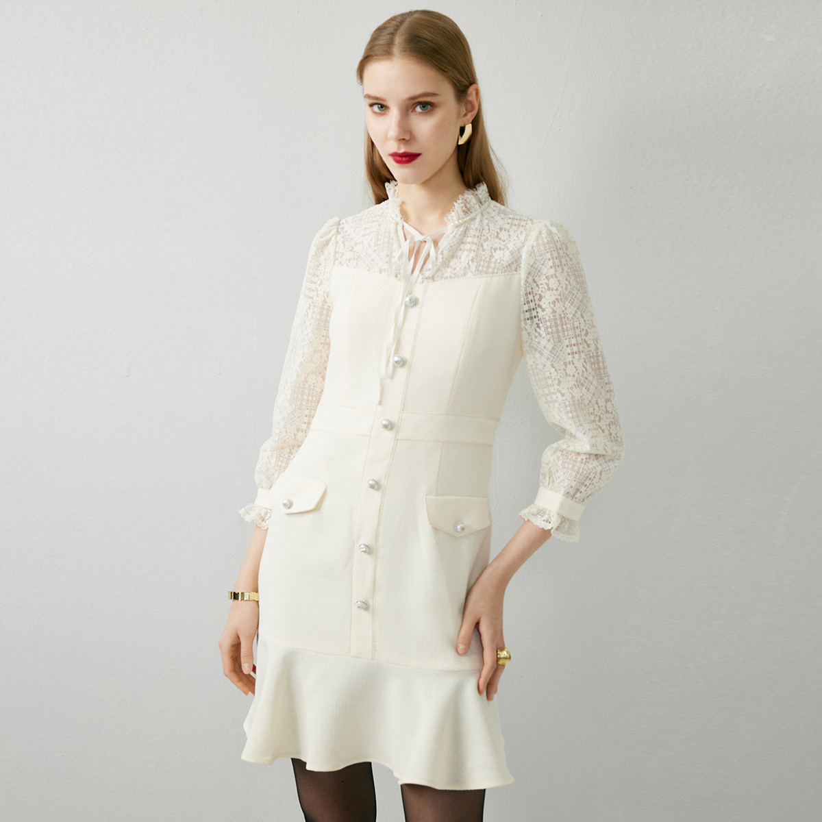 【限时直降】伊华欧秀连衣裙33KAQ3629