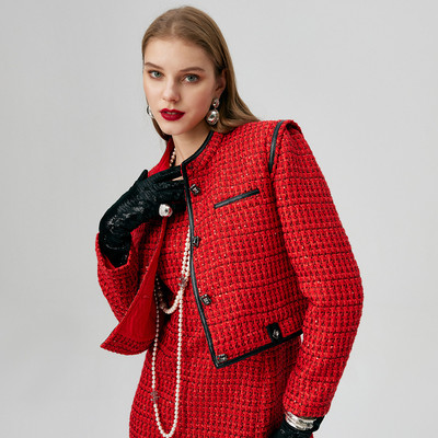 【限时直降】 伊华欧秀小香风外套41WAS4357