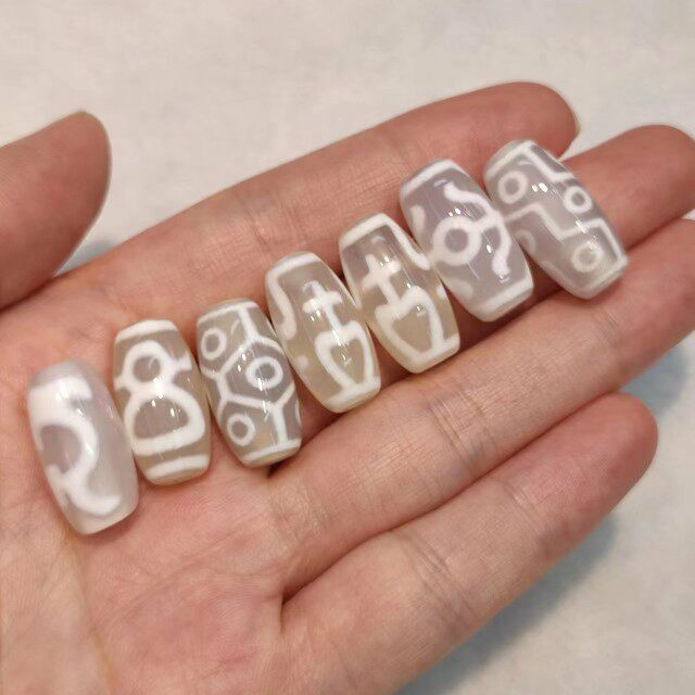 财神如意莲花绿度母虎牙图案贵字宝瓶三眼龟甲九眼菩提叶龙六眼凤