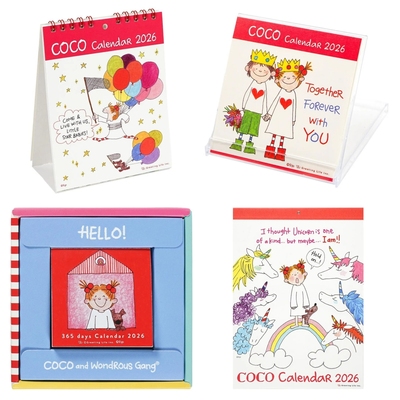 日本coco酱女孩2026年日历台历