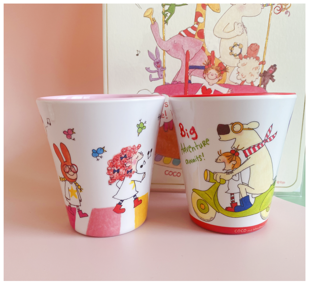 特价促销 日本进口 coco酱女孩可爱水杯 小杯子 漱口杯随身马克杯