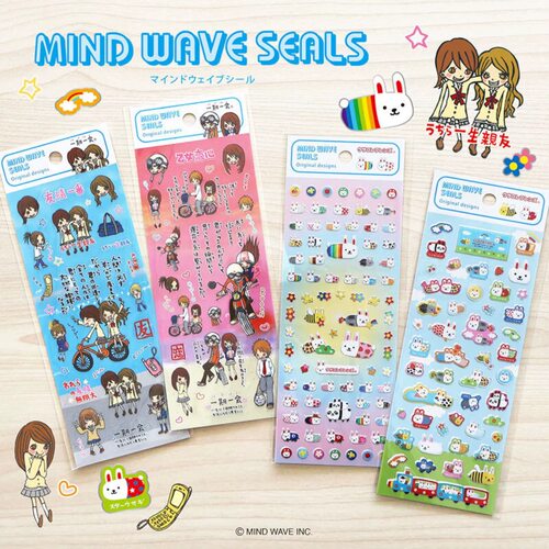 日本Mindwave一期一会女孩贴纸