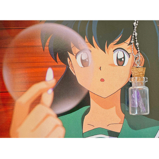 一云卜手作 四魂之玉碎片收集状态犬夜叉戈薇阿篱cos纯银水晶项链