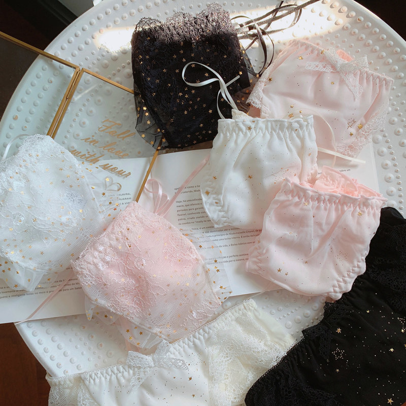 桃蜜糖内裤女蕾丝少女日系可爱学生纯棉档甜美纯色绑带女士三角裤,女士内衣/男士内衣/家居服,女三角裤,淘宝优惠券,粉丝福利购,淘宝优惠卷