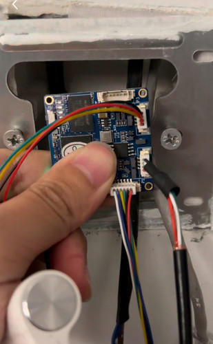 全触屏门禁接入米家，包远程调试，小板3.8cm，可以放进86底盒