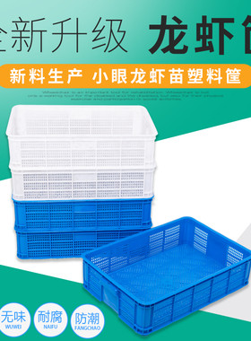 装小龙虾的塑料框批發小眼虾苗筐