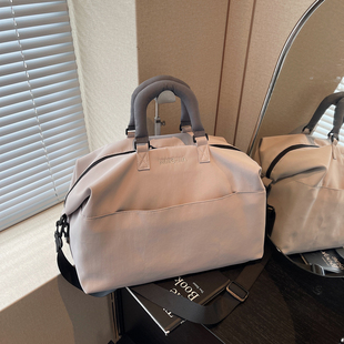 短途旅行包女轻便软手提新款大容量行李箱附加包男运动健身收纳包