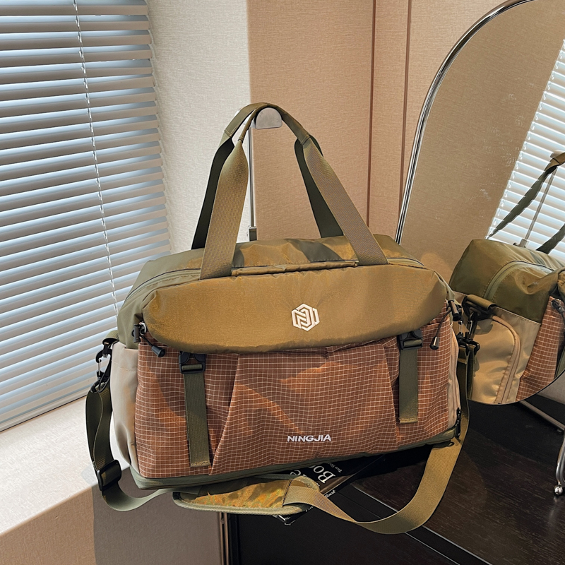 大容量旅行包扩容男女手提斜挎