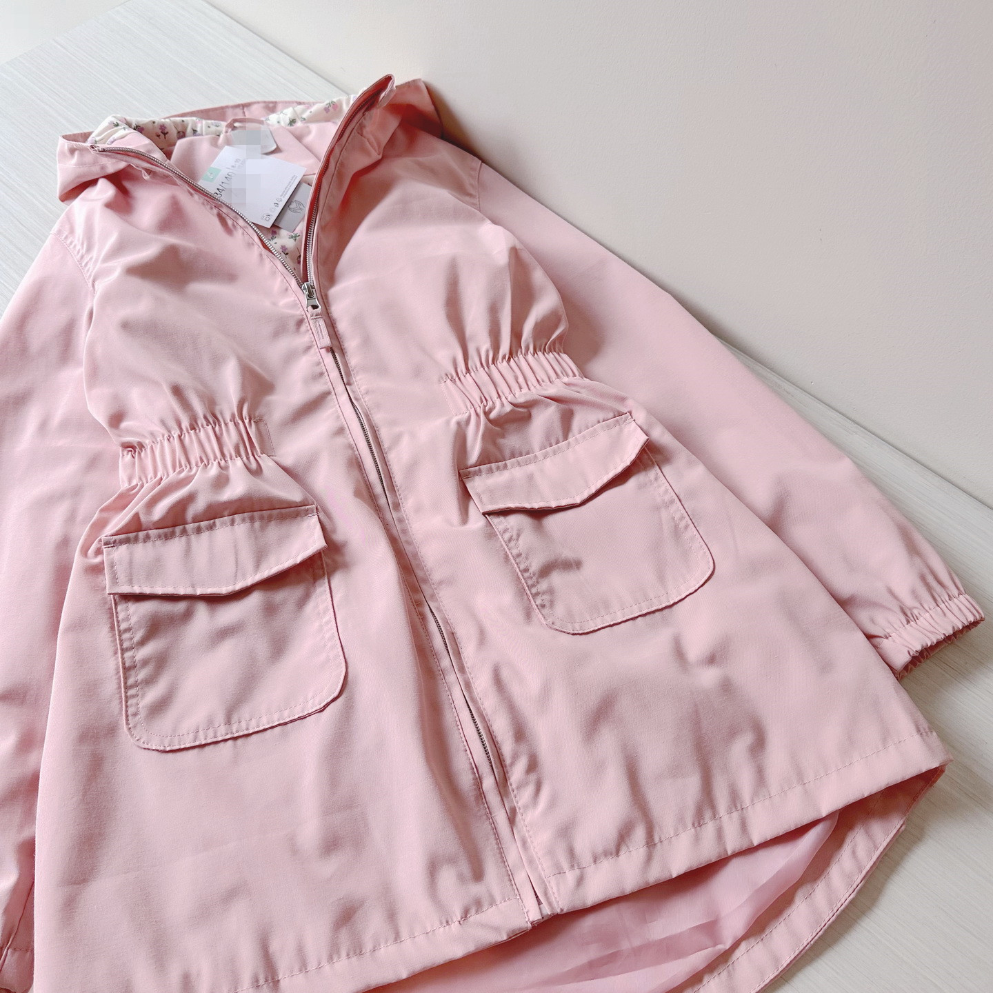 134-176码 出口欧洲童装春秋季 棉质滑水中长款连帽风衣 女中大童,童装/婴儿装/亲子装,风衣,淘宝优惠券,粉丝福利购,淘宝优惠卷