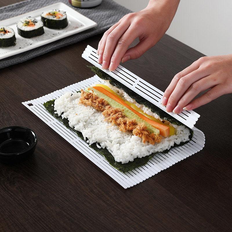 日本寿司专用卷帘竹帘做紫菜包饭模具包饭团的工具厨房家用寿司席图片