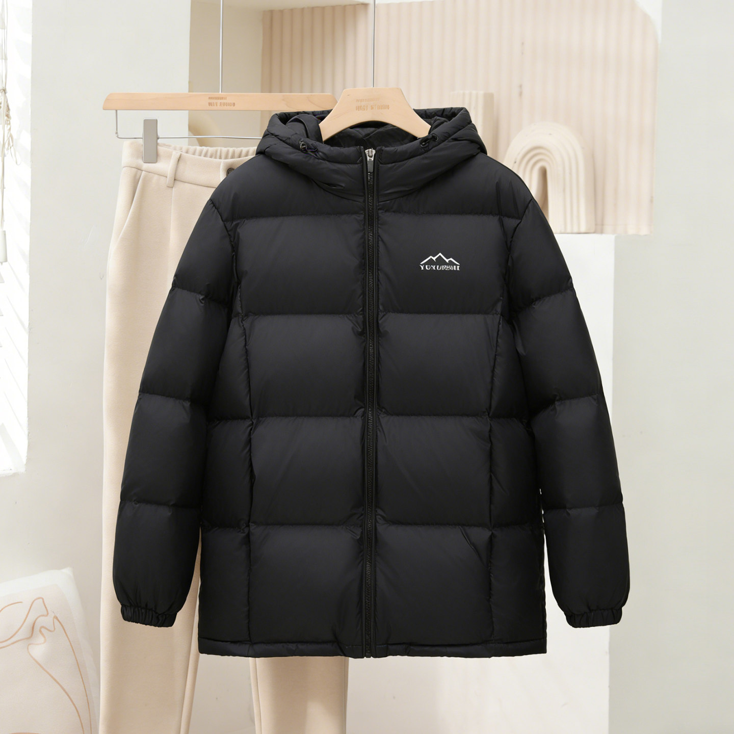 2026冬季新款羽绒服女连帽小个子短款宽松韩版情侣加厚面包服外套