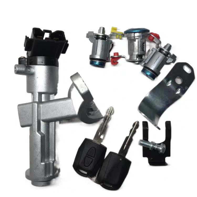 适用于长安欧诺点火座带全车锁芯点火开关方向盘锁转向锁汽配总成