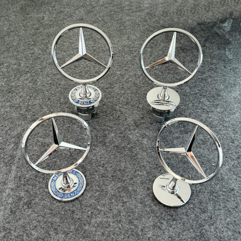 适用于奔驰立标车标S级系S300S320S350S400S500S600L前车头标机盖