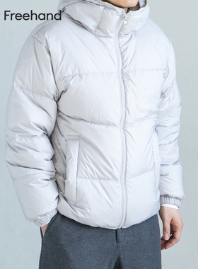 LFH写意 荷叶式拒水户外防泼水新国标90白鸭绒轻型羽绒服男女