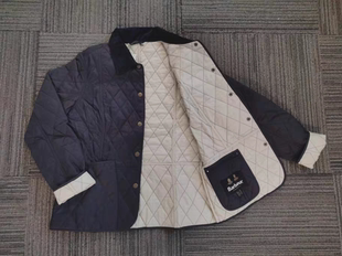 上海现货barbour liddesdale菱格棉服夹棉保暖外套棉衣女 summer