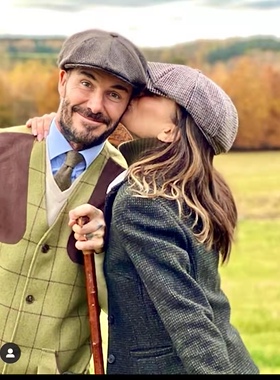 英国Harris tweed哈里斯粗花呢纯羊毛贝雷帽报童帽英伦复古骑行帽