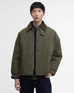 英国Barbour transport男女保暖棉服外套巴恩风夹克棉衣mca1122