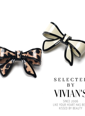 气质蝴蝶结扣夹~戴安娜系列~佩妮Chaplet青蛙扣边夹发夹侧边夹