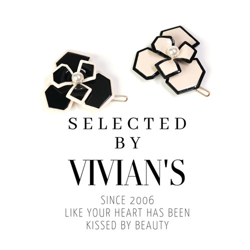 经典法式山茶花青蛙扣