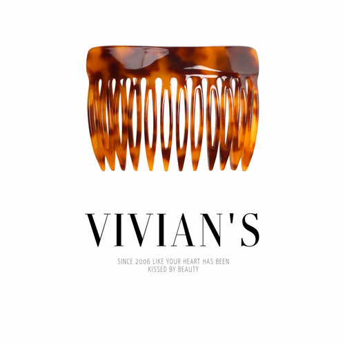 佩妮Chaplet简约气质刘海插梳