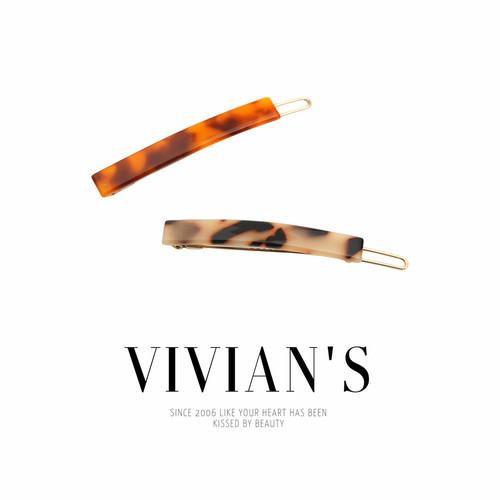 佩妮法式简约优雅刘海边夹