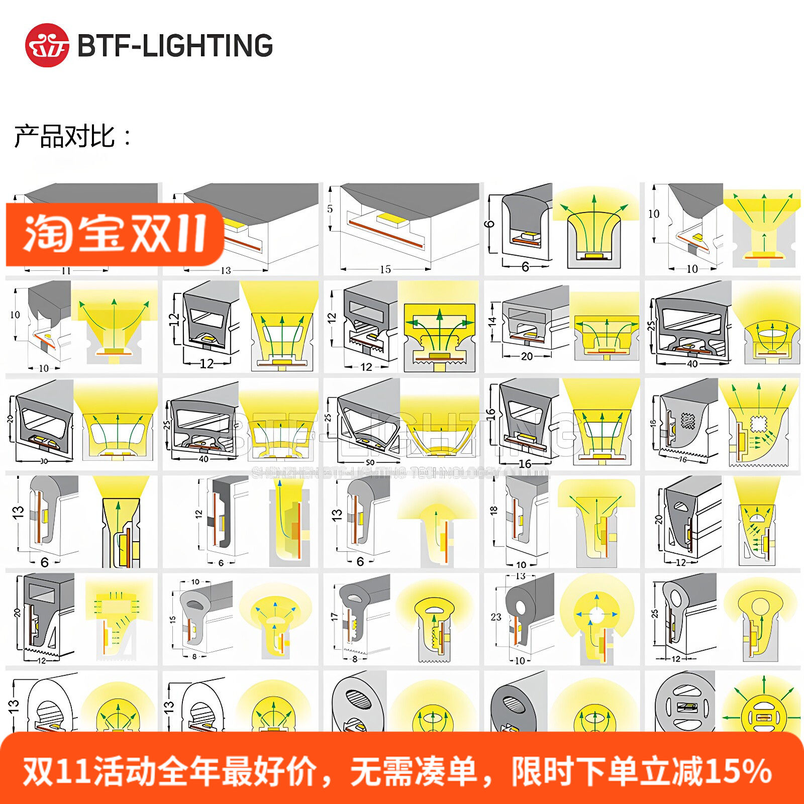 led霓虹灯柔性S型无暗区软灯套管