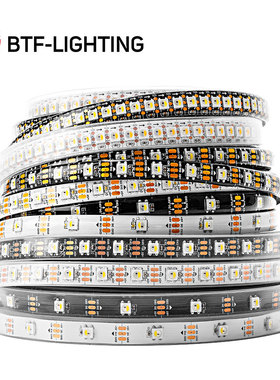 LED全彩SK6812RGBW内置IC芯片5050四色灯珠贴片5V可编程幻彩灯带