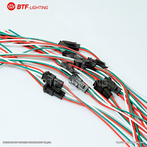 led配件3pin常规SM公母接连接器